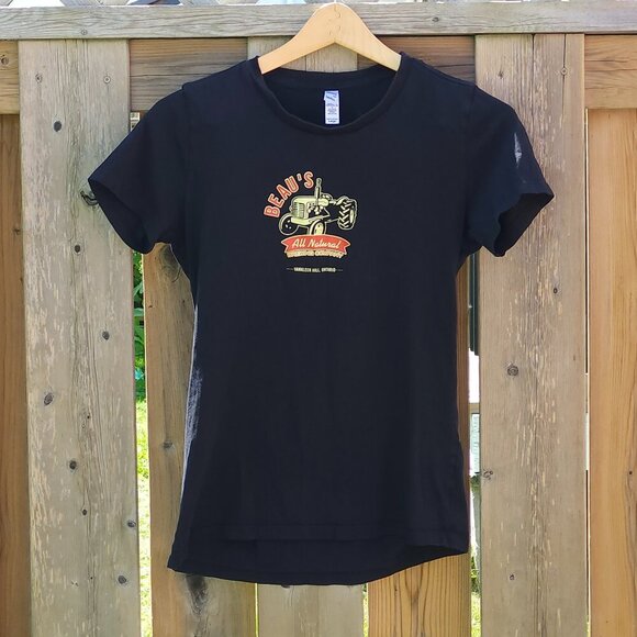 BEAU'S ALL NATURAL Brewing Company T-Shirt Women's Size Large Black - Picture 2 of 5